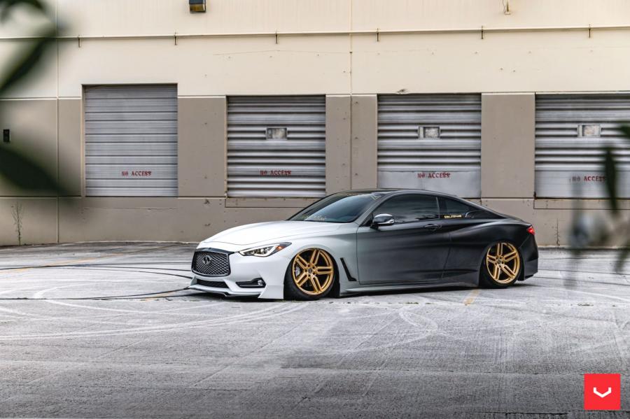  Infiniti Q60 on Vossen Wheels (HF-1) 2019 года  (фото 8 из 22)
